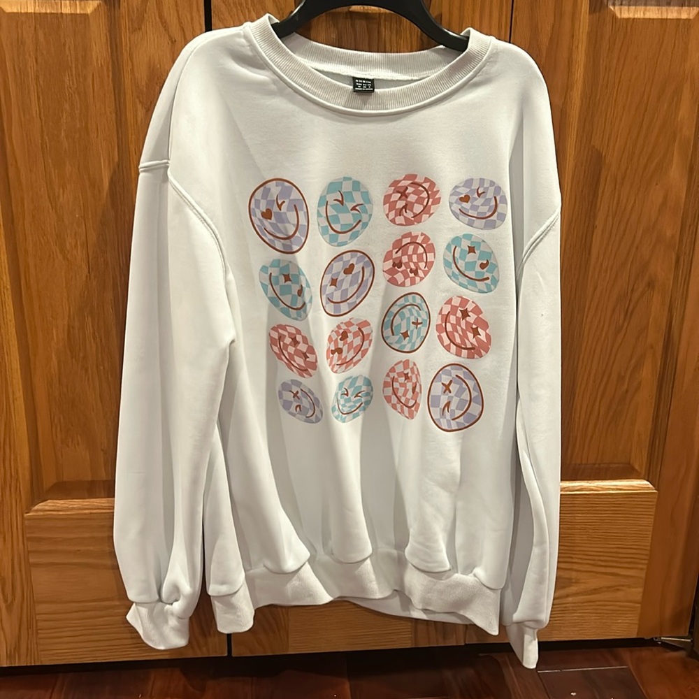 White hoodie from SHEIN
